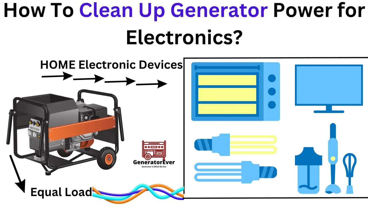 How To Clean Up Generator Power for Electronics