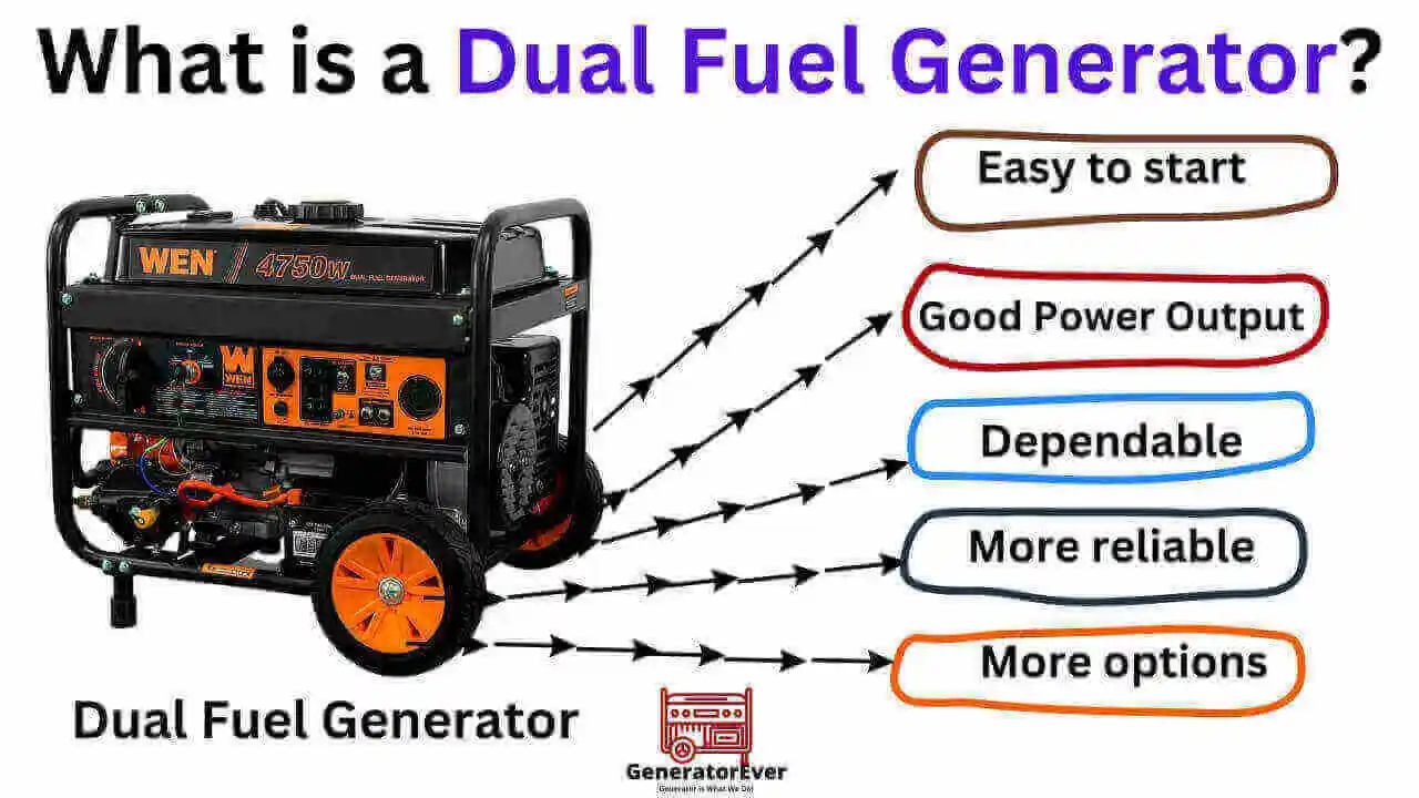 what is a dual fuel generator