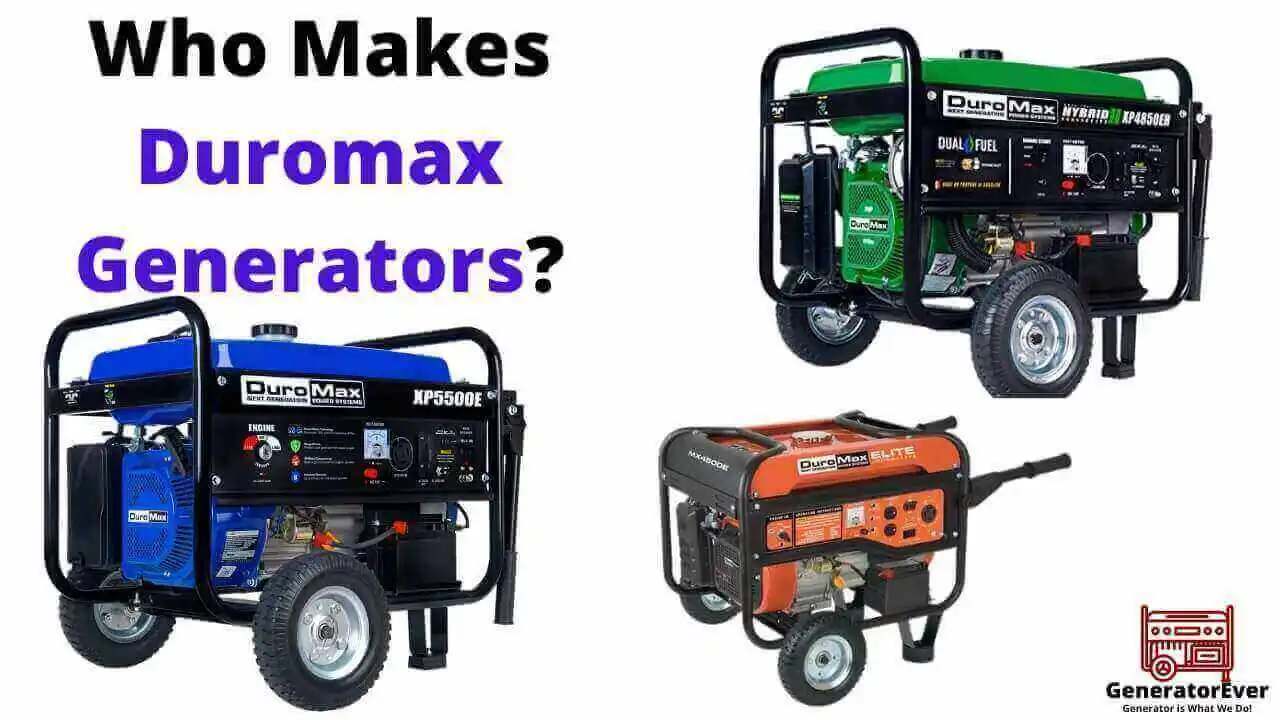 who makes duromax generators